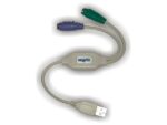 ADAPTADOR DE TECLADO Y MOUSE PS/2 A USB
