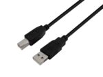 CABLE USB 2.0 AM-BM de 3 MTS - Imagen 2