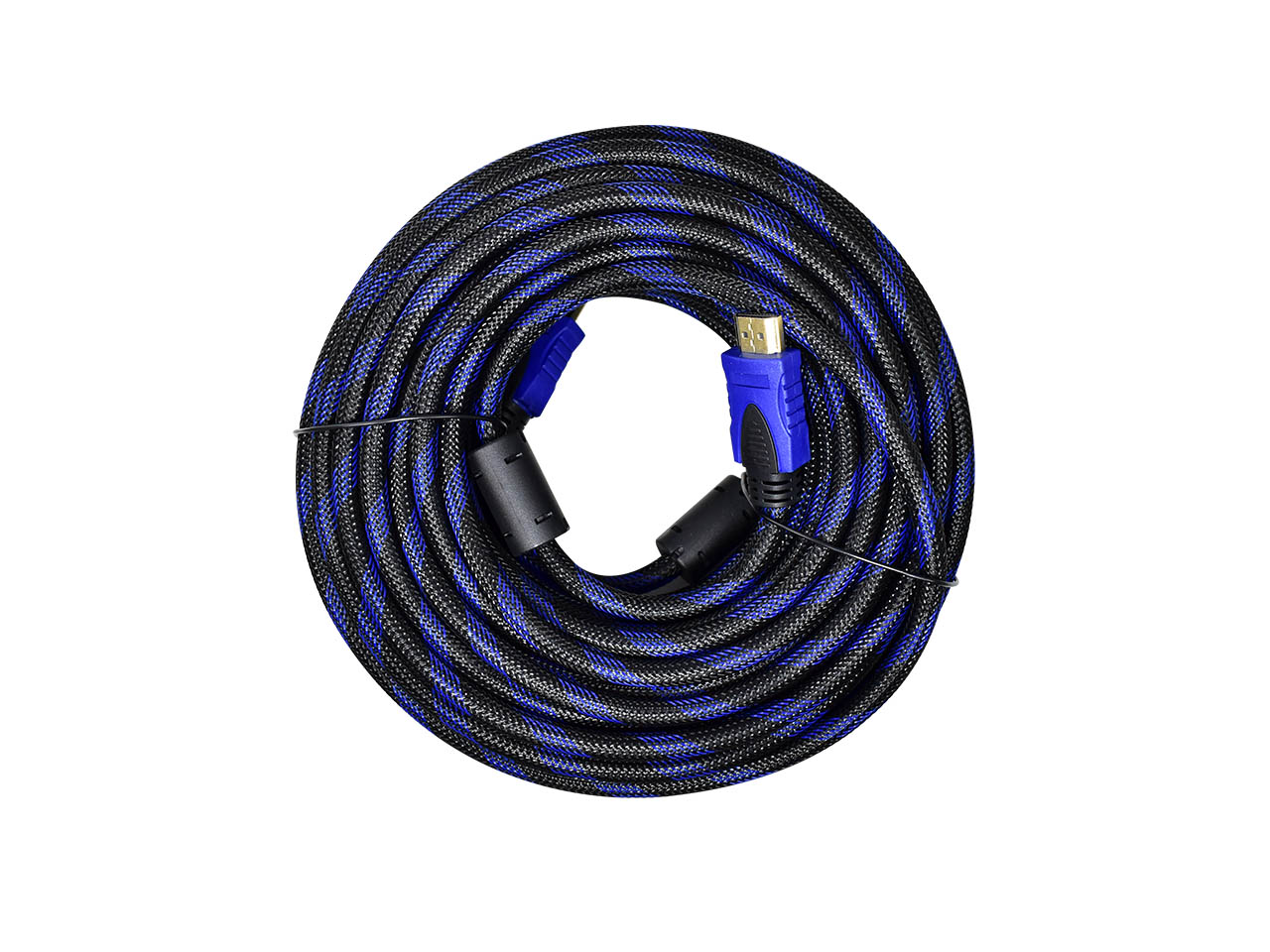 1 Cable HDMI de 20m V1.4 con filtros 1080P malla de tela - Imagen 1