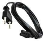 Cable de alimentacion tipo 8 2x0.5mm2 de 1.5m norma IRAM