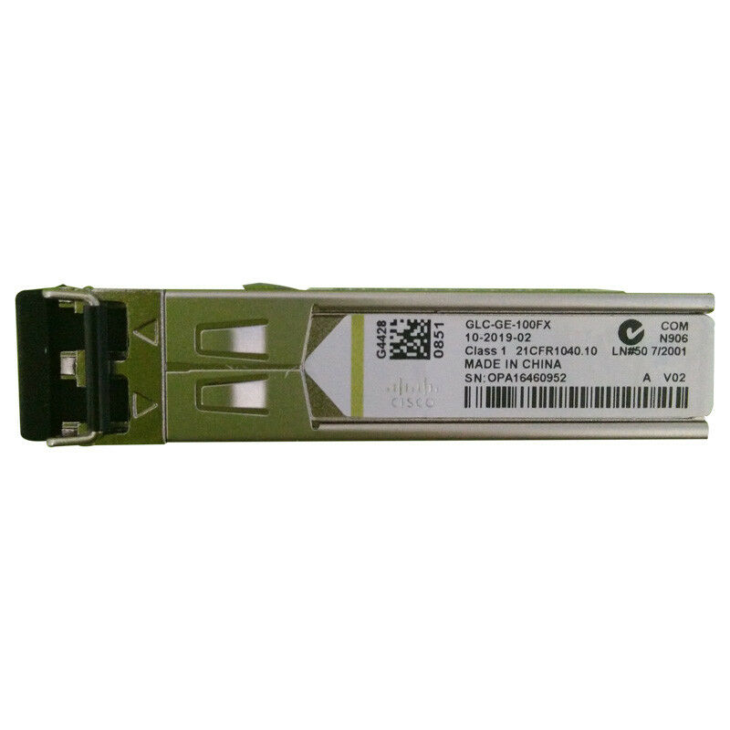 GLC-GE-100FX-1-800x800 Cisco GLC-GE-100FX 100BASE-FX SFP - Imagen 1